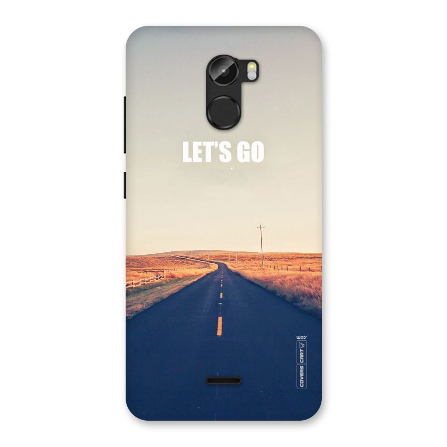 Lets Wander Back Case for Gionee X1