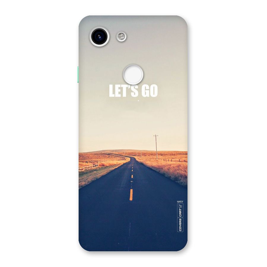 Lets Wander Back Case for Google Pixel 3