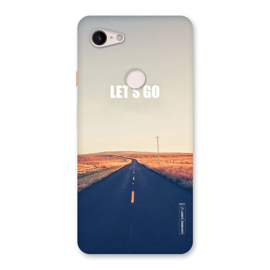 Lets Wander Back Case for Google Pixel 3 XL
