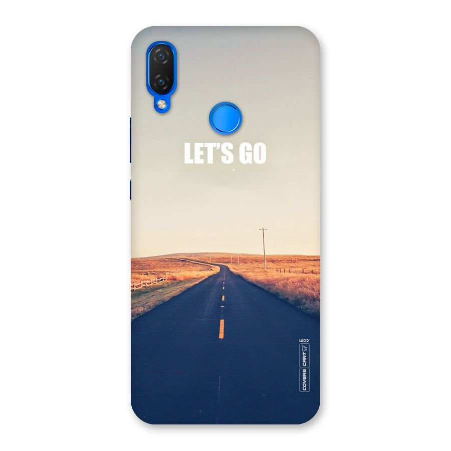 Lets Wander Back Case for Huawei P Smart+