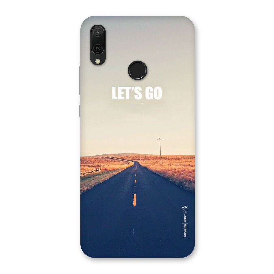 Lets Wander Back Case for Huawei Y9 (2019)
