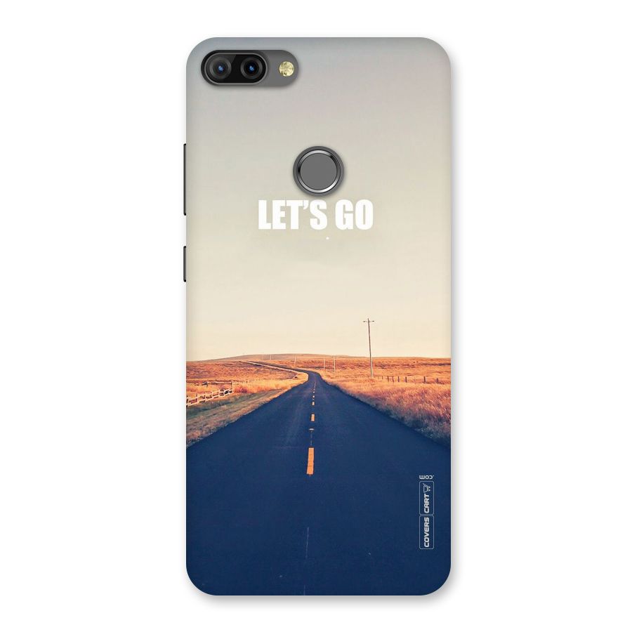 Lets Wander Back Case for Infinix Hot 6 Pro