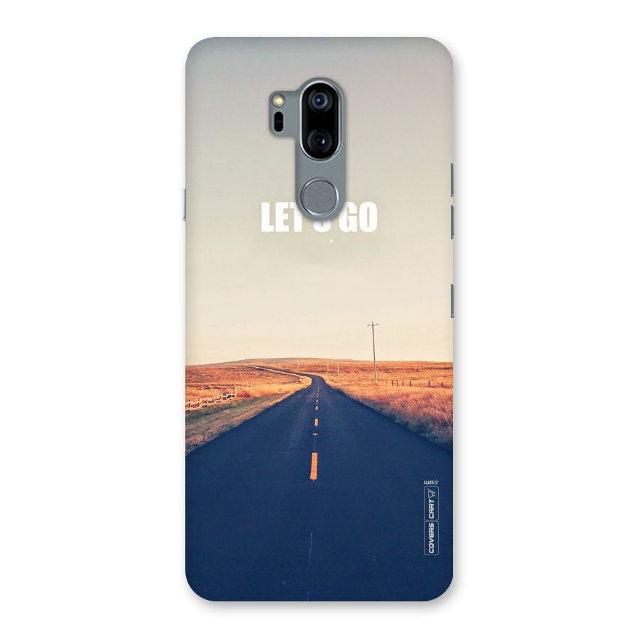 Lets Wander Back Case for LG G7