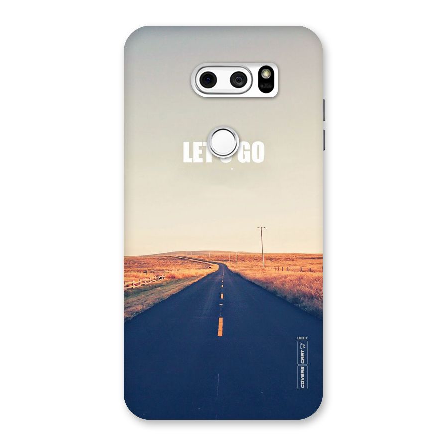 Lets Wander Back Case for LG V30