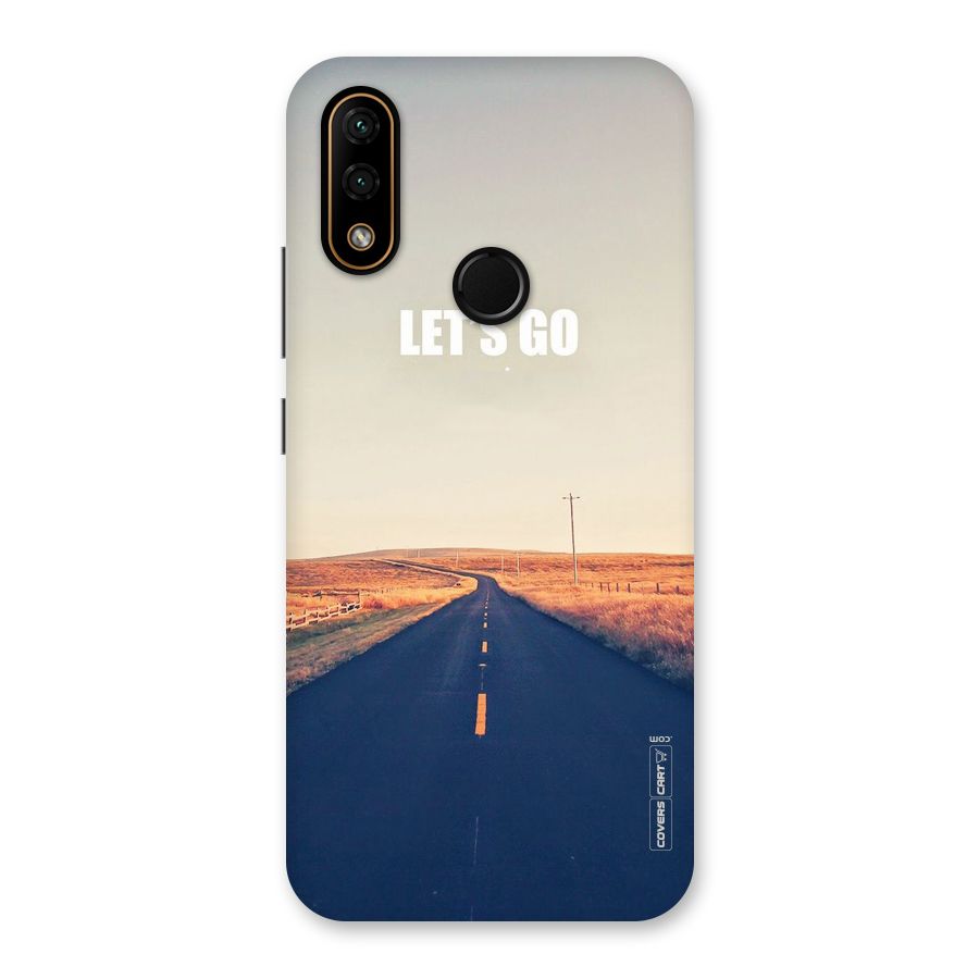 Lets Wander Back Case for Lenovo A6 Note