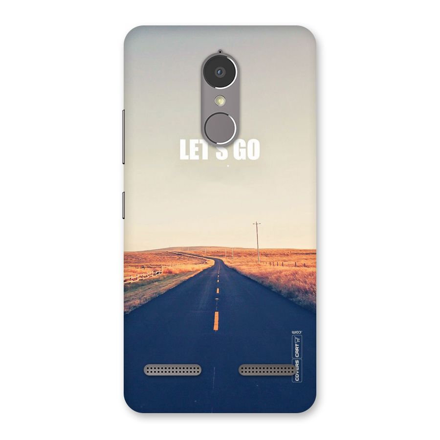 Lets Wander Back Case for Lenovo K6 Power