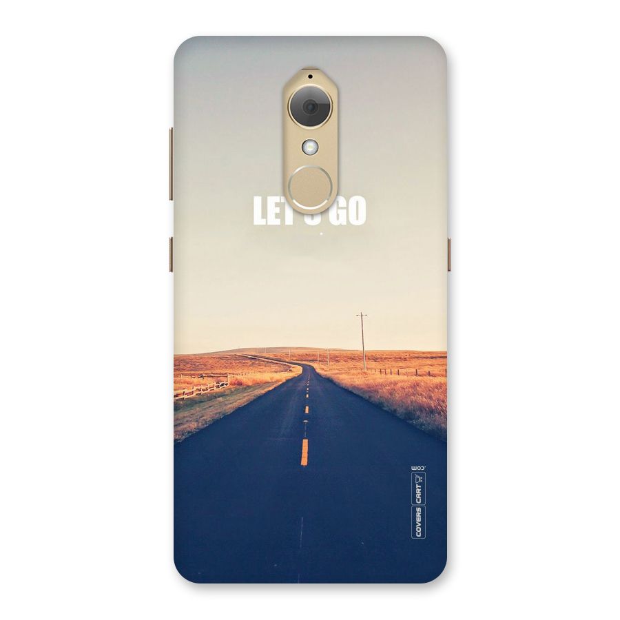 Lets Wander Back Case for Lenovo K8
