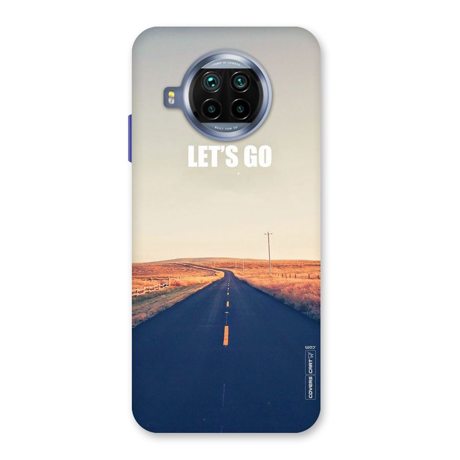 Lets Wander Back Case for Mi 10i