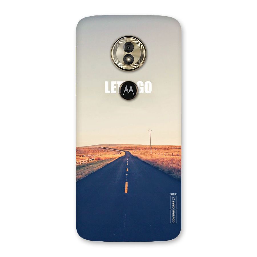 Lets Wander Back Case for Moto G6 Play