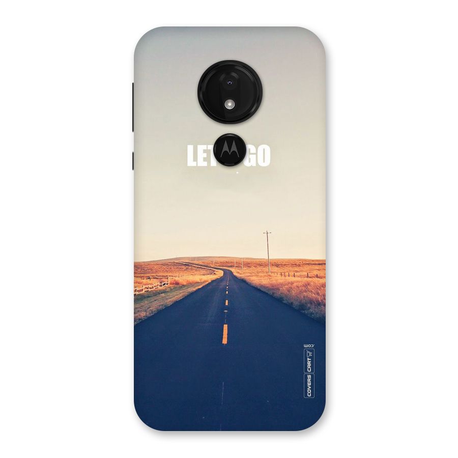 Lets Wander Back Case for Moto G7 Power