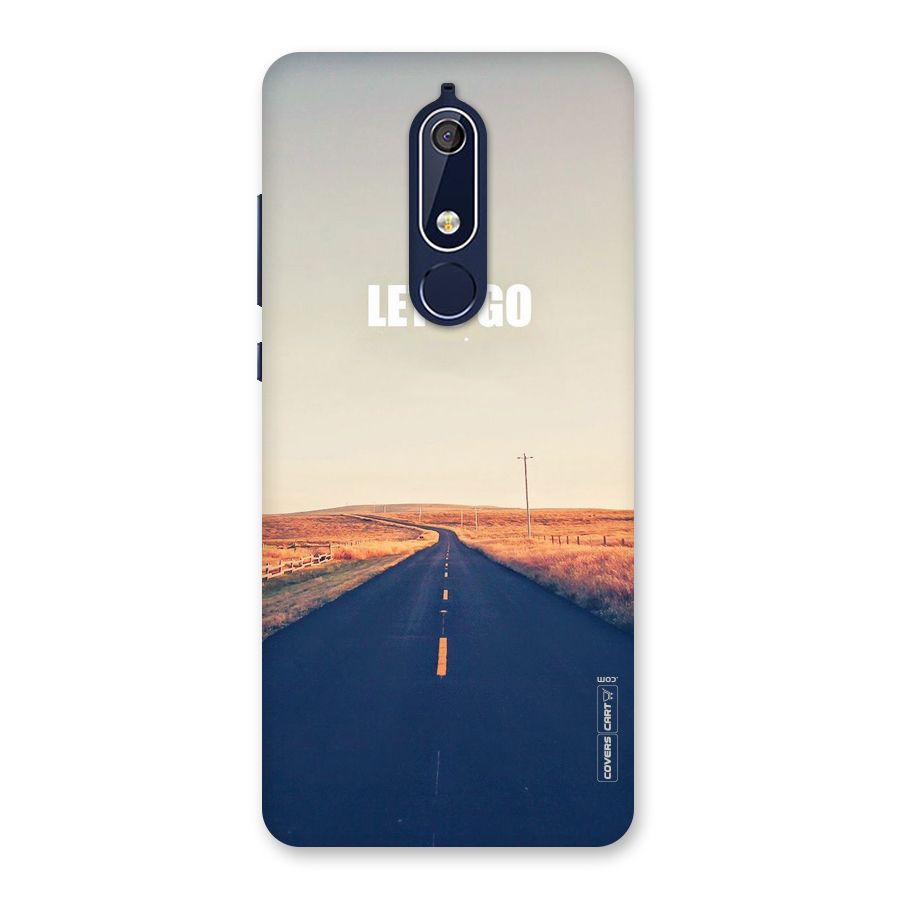 Lets Wander Back Case for Nokia 5.1