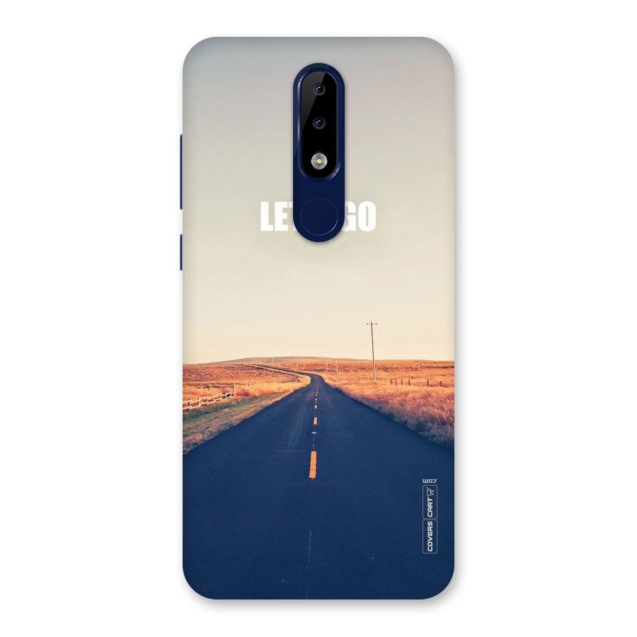 Lets Wander Back Case for Nokia 5.1 Plus