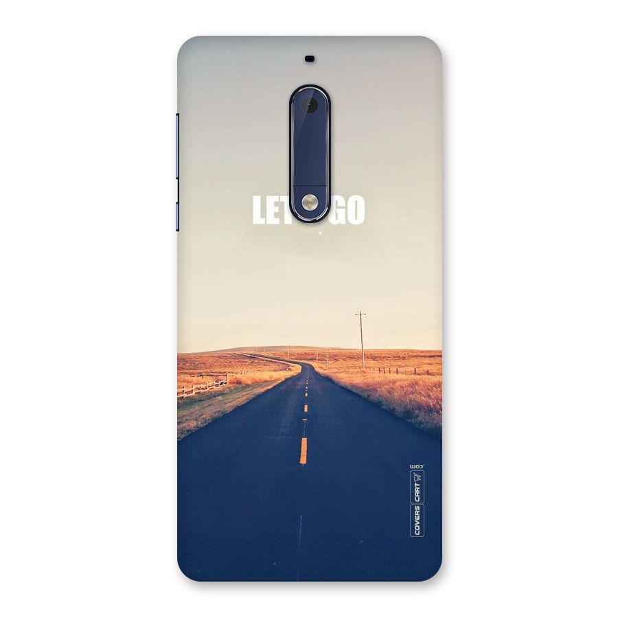 Lets Wander Back Case for Nokia 5