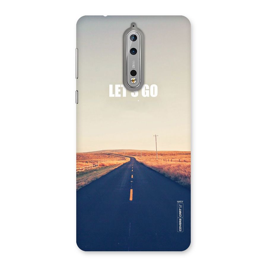 Lets Wander Back Case for Nokia 8