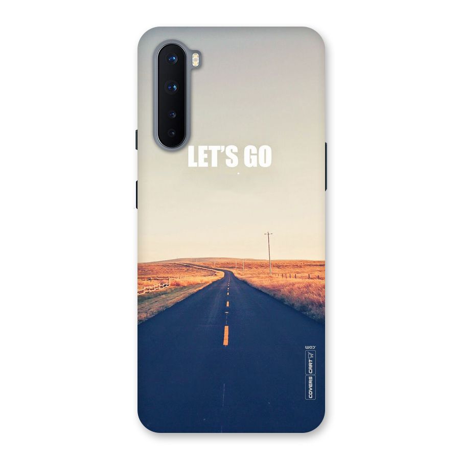 Lets Wander Back Case for OnePlus Nord