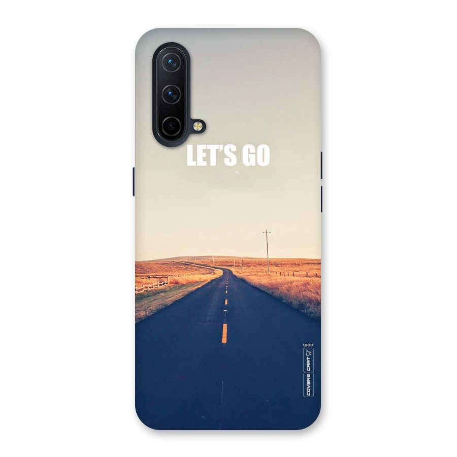 Lets Wander Back Case for OnePlus Nord CE 5G