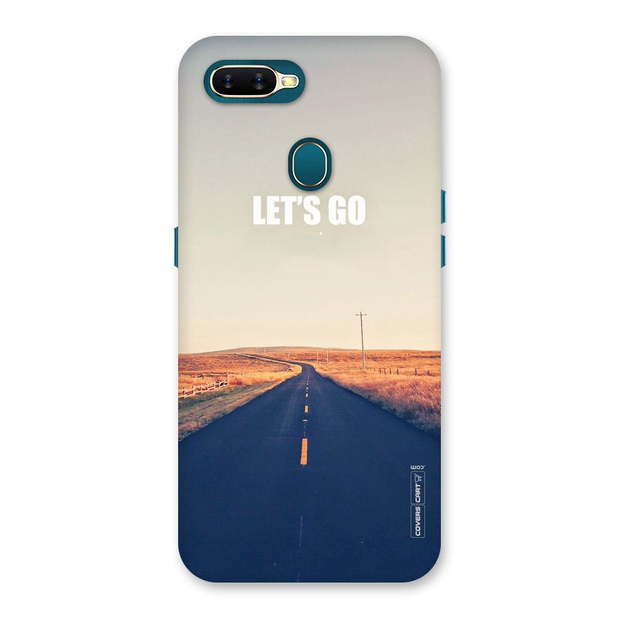 Lets Wander Back Case for Oppo A11k