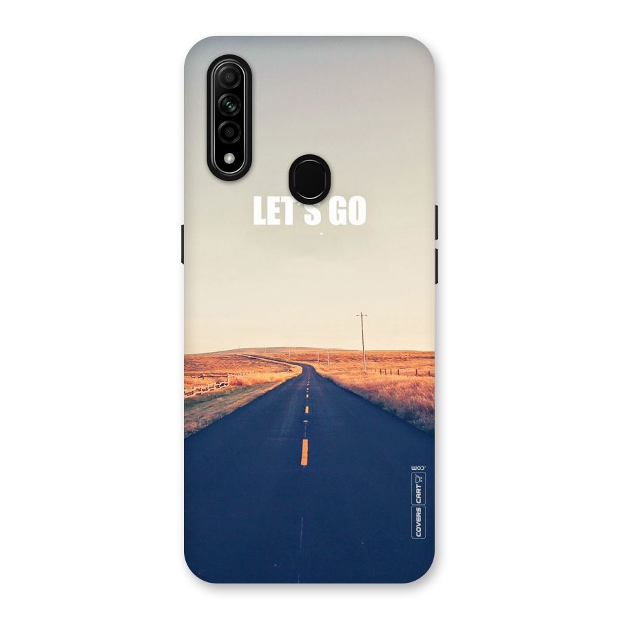 Lets Wander Back Case for Oppo A31