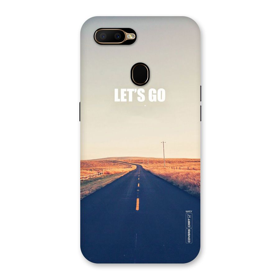 Lets Wander Back Case for Oppo A5s