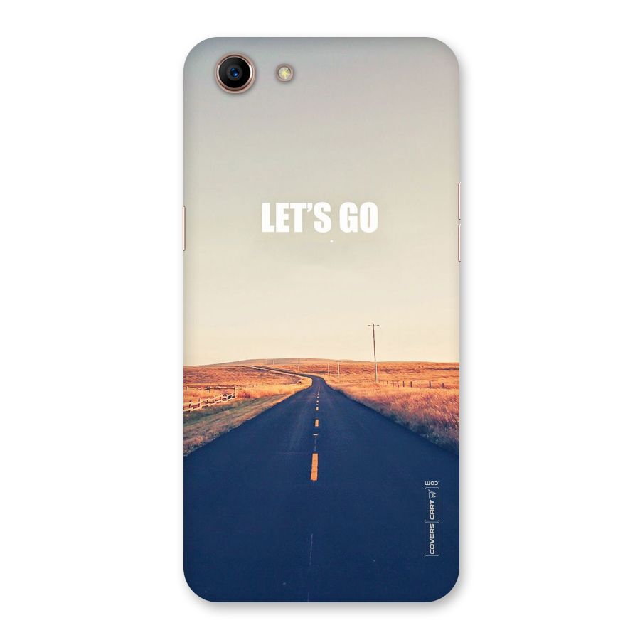 Lets Wander Back Case for Oppo A83 (2018)