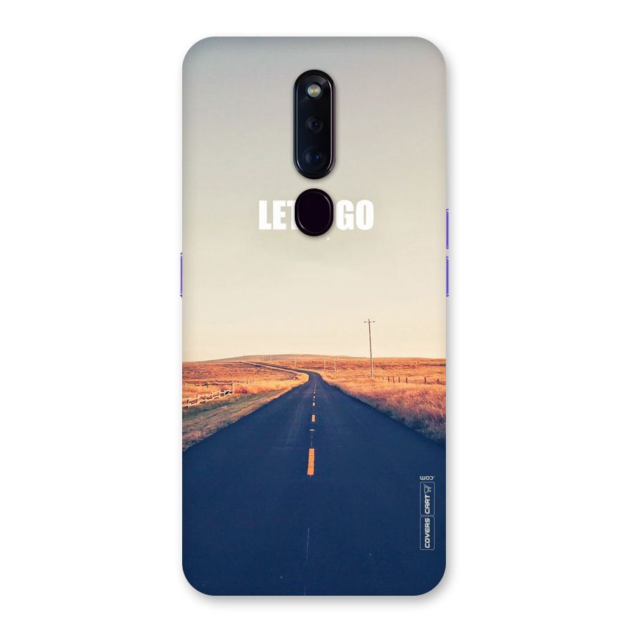 Lets Wander Back Case for Oppo F11 Pro