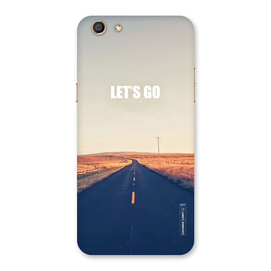 Lets Wander Back Case for Oppo F3