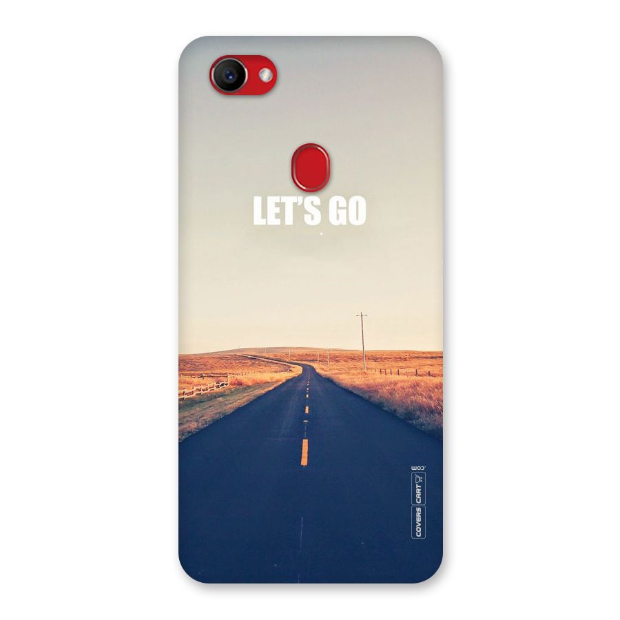 Lets Wander Back Case for Oppo F7