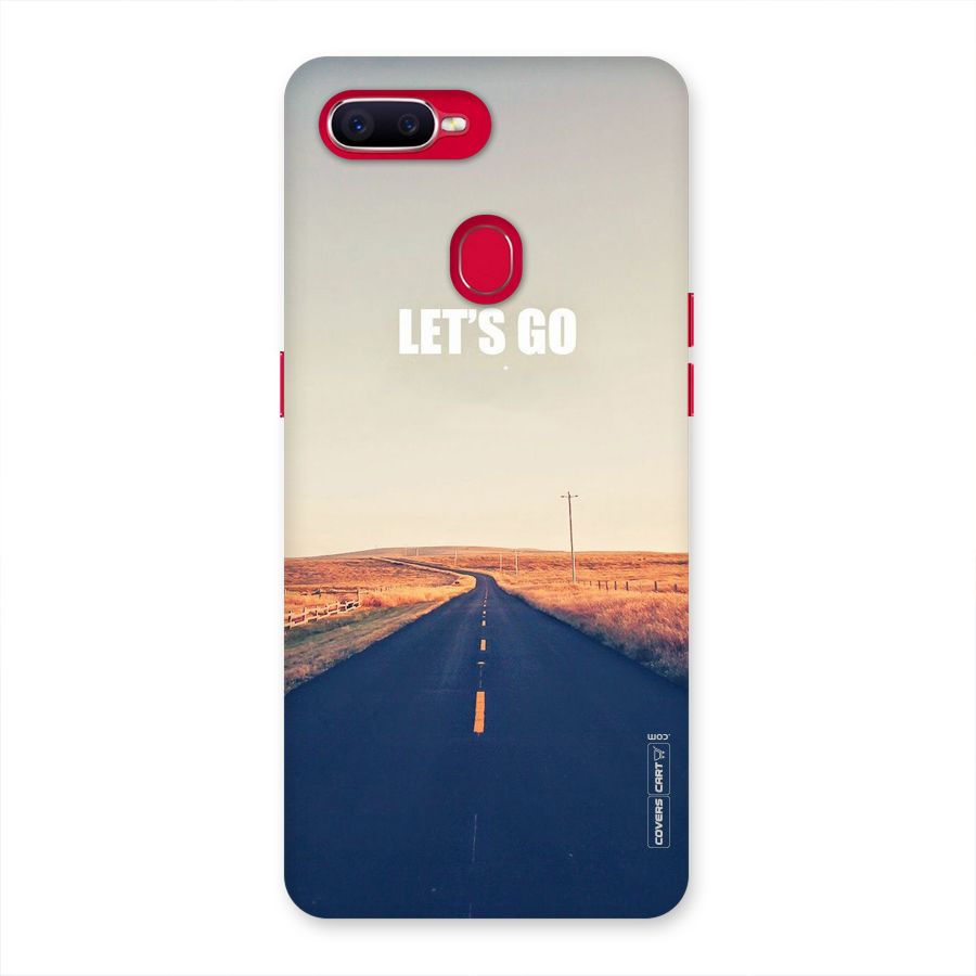 Lets Wander Back Case for Oppo F9 Pro