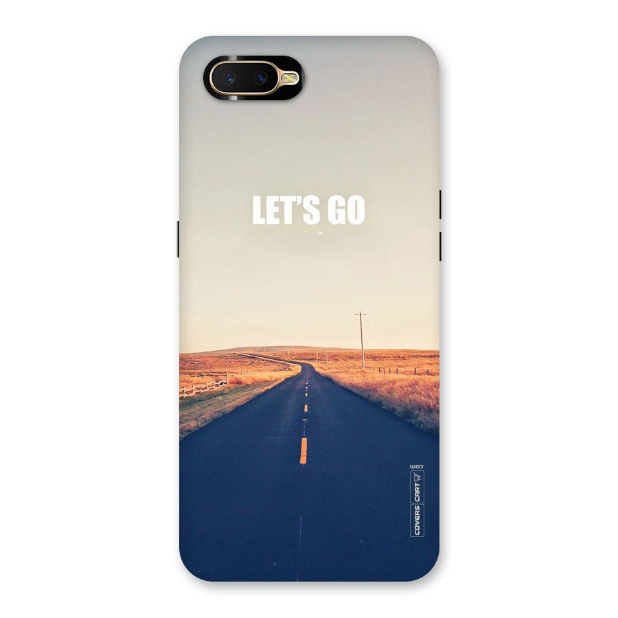 Lets Wander Back Case for Oppo K1