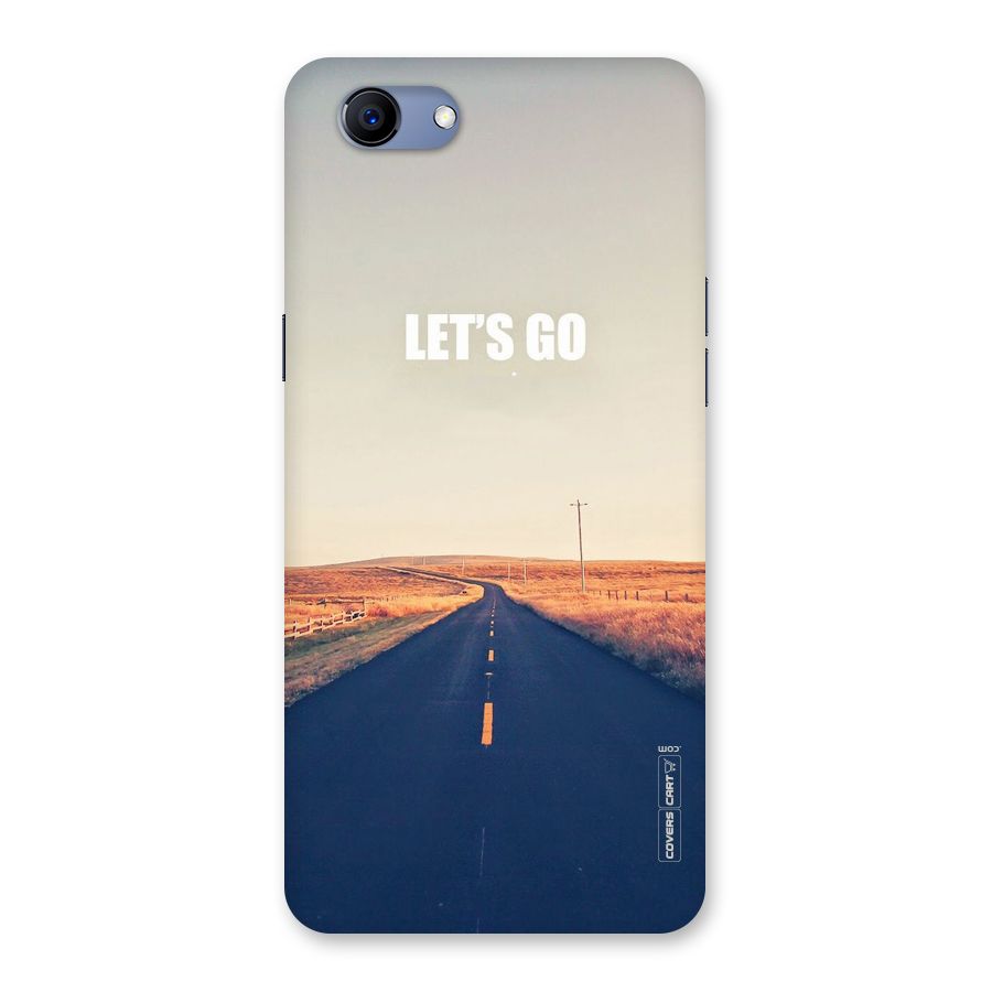 Lets Wander Back Case for Oppo Realme 1