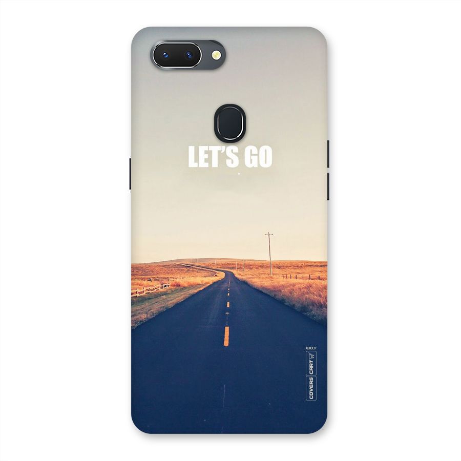 Lets Wander Back Case for Oppo Realme 2