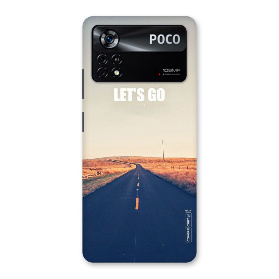 Lets Wander Back Case for Poco X4 Pro 5G