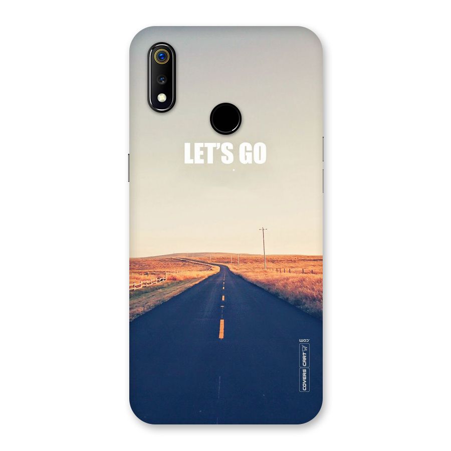Lets Wander Back Case for Realme 3