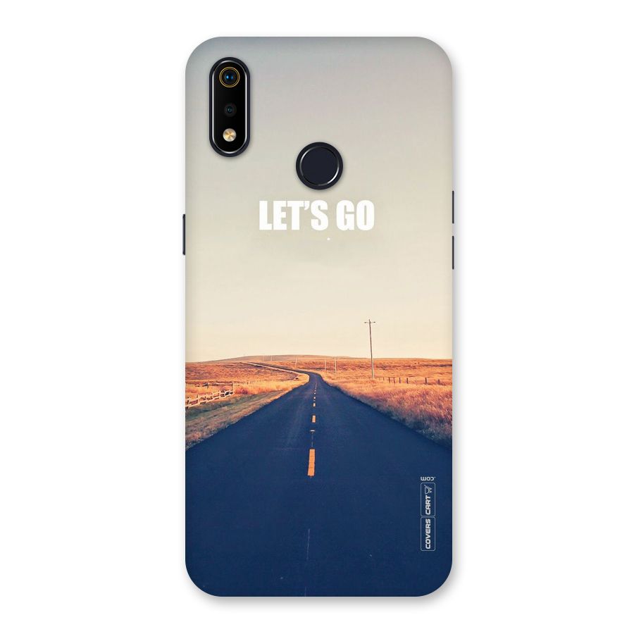 Lets Wander Back Case for Realme 3i