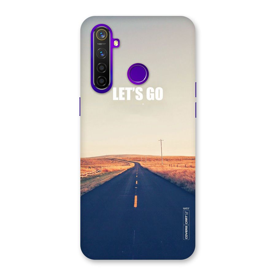 Lets Wander Back Case for Realme 5 Pro