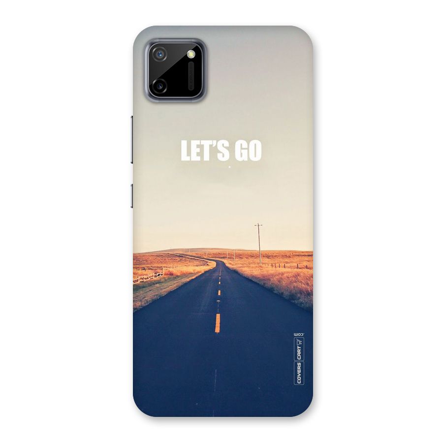 Lets Wander Back Case for Realme C11