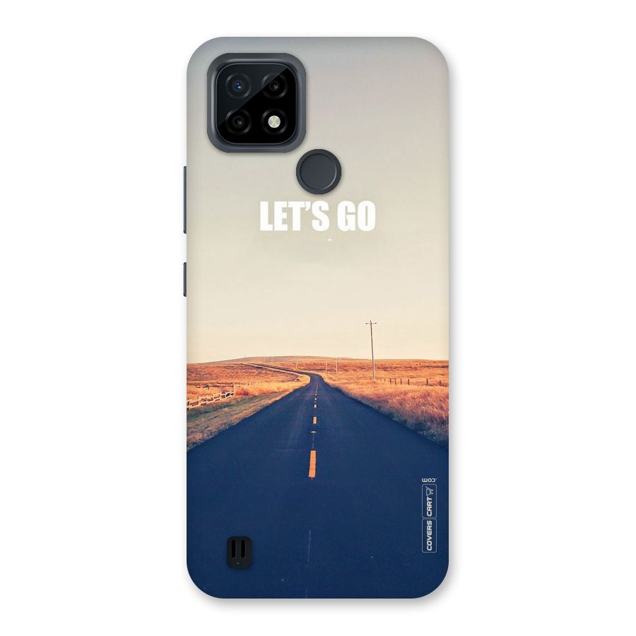 Lets Wander Back Case for Realme C21