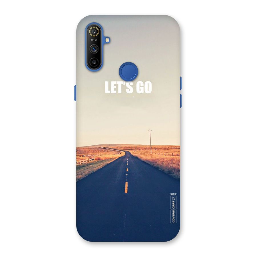 Lets Wander Back Case for Realme Narzo 10A