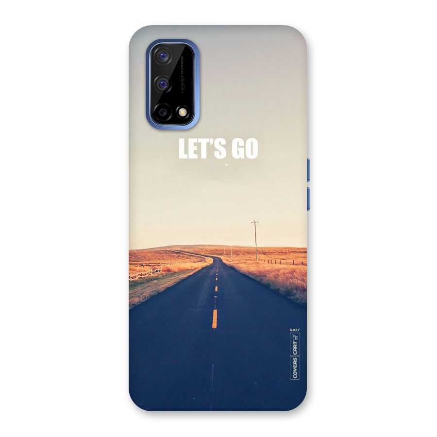 Lets Wander Back Case for Realme Narzo 30 Pro