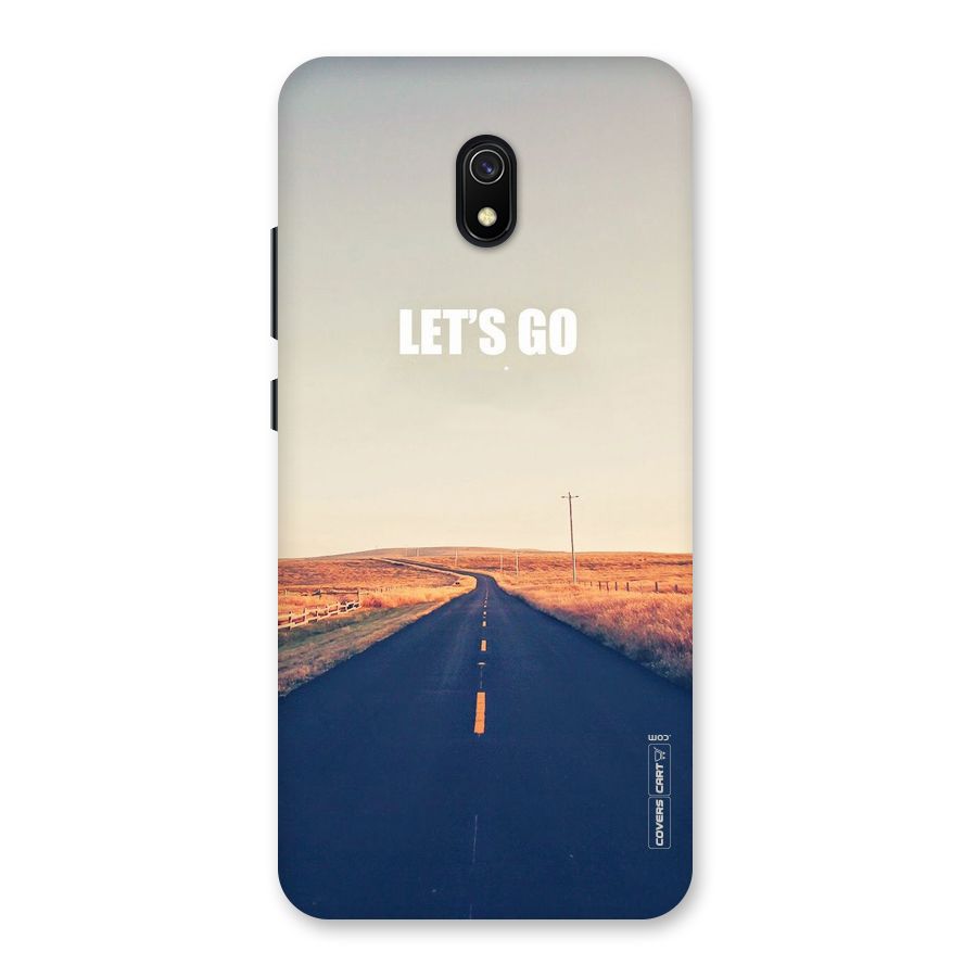 Lets Wander Back Case for Redmi 8A