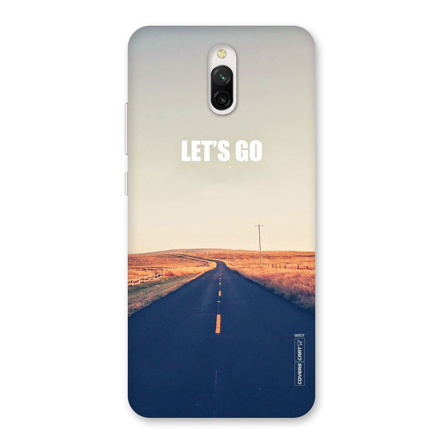 Lets Wander Back Case for Redmi 8A Dual