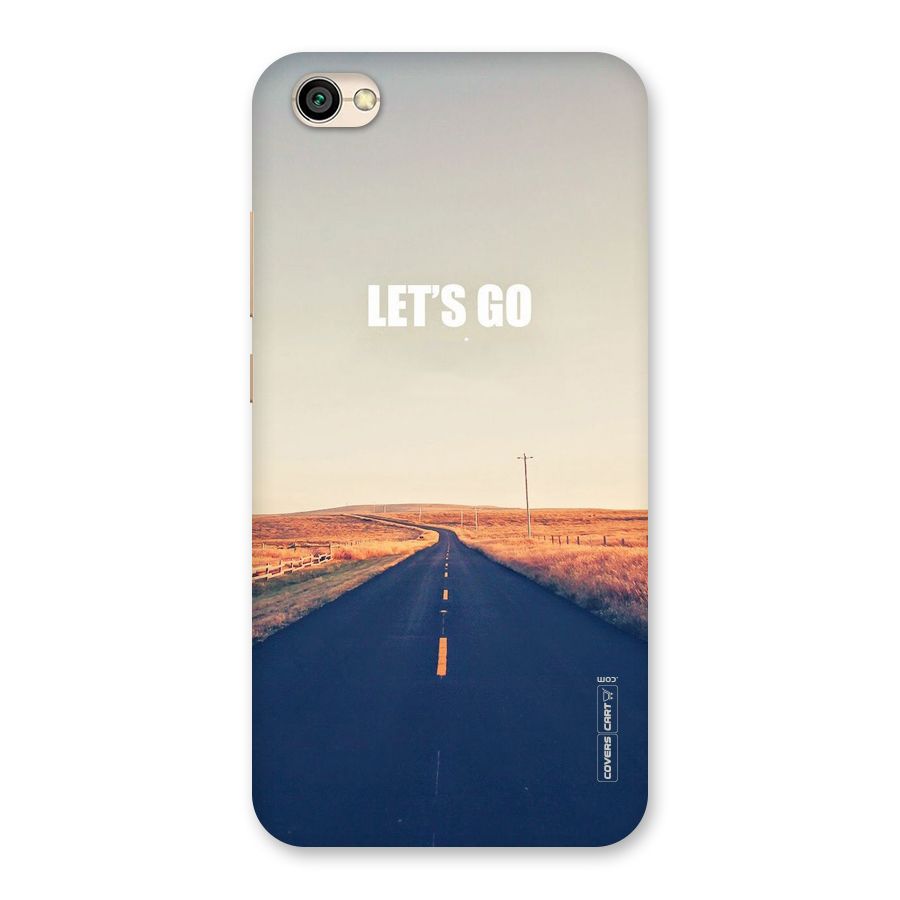 Lets Wander Back Case for Redmi Y1 Lite