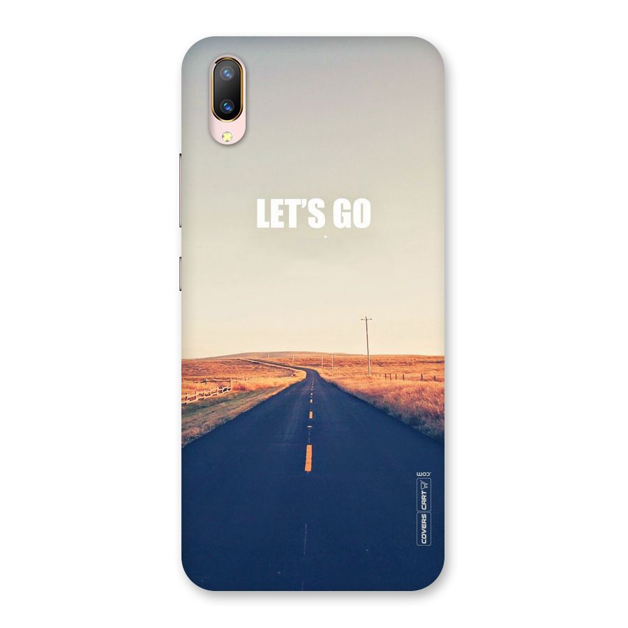 Lets Wander Back Case for Vivo V11 Pro