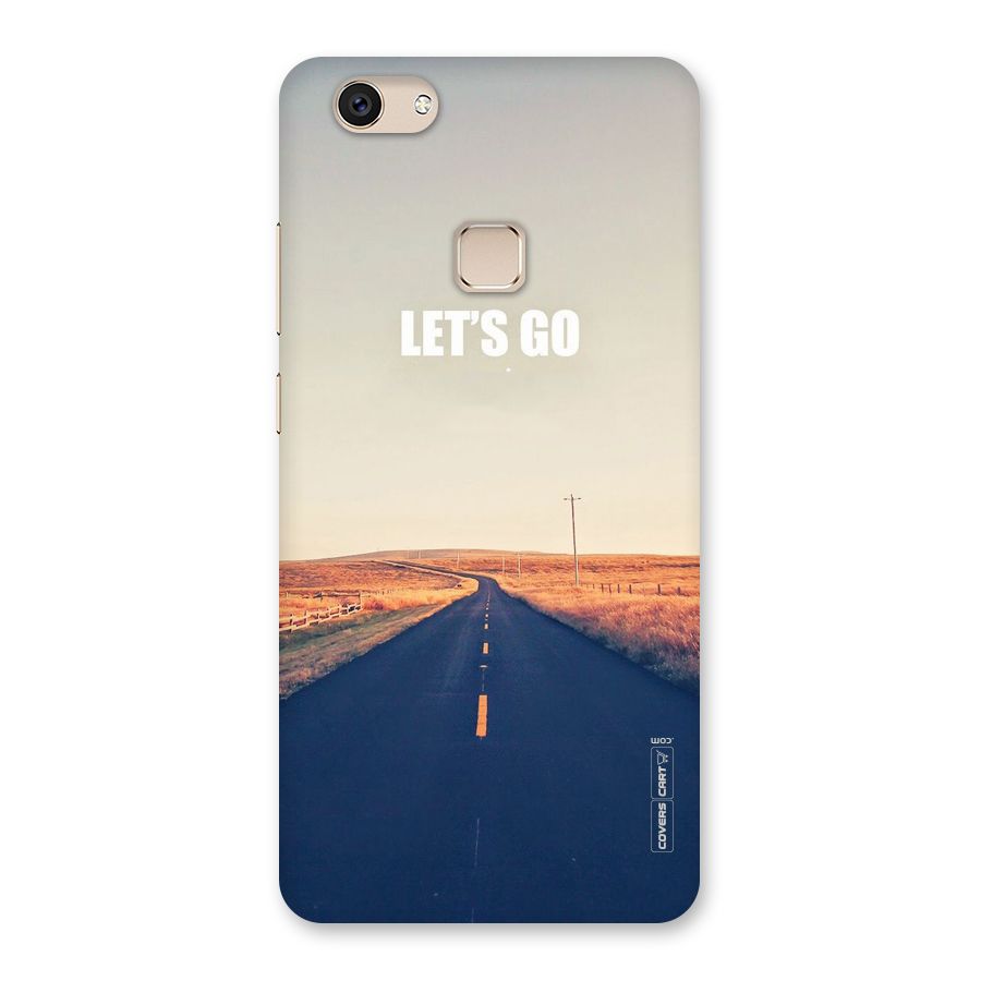 Lets Wander Back Case for Vivo V7