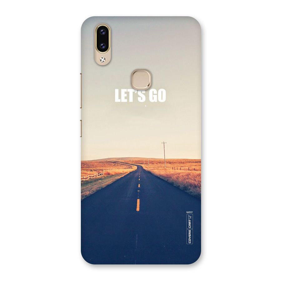 Lets Wander Back Case for Vivo V9 Youth