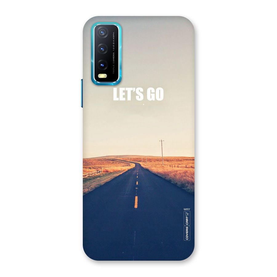 Lets Wander Back Case for Vivo Y20A