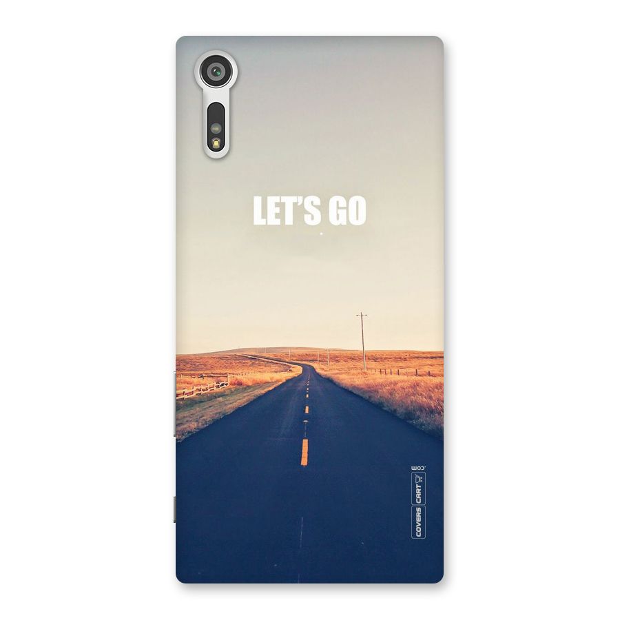 Lets Wander Back Case for Xperia XZ