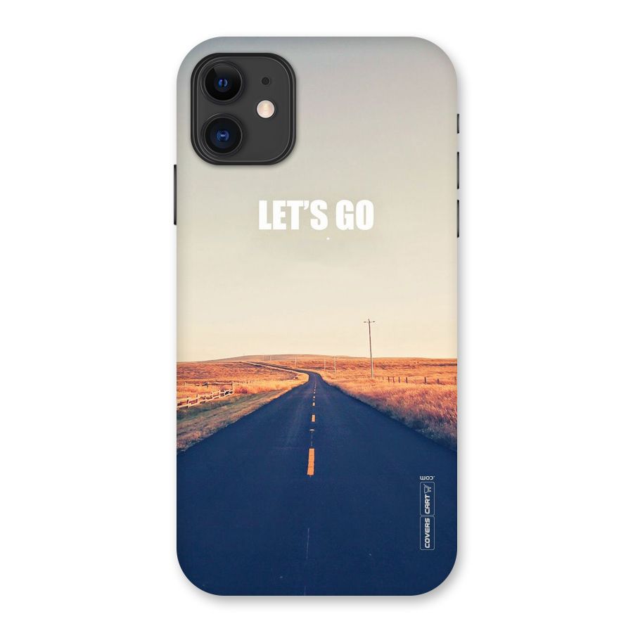 Lets Wander Back Case for iPhone 11