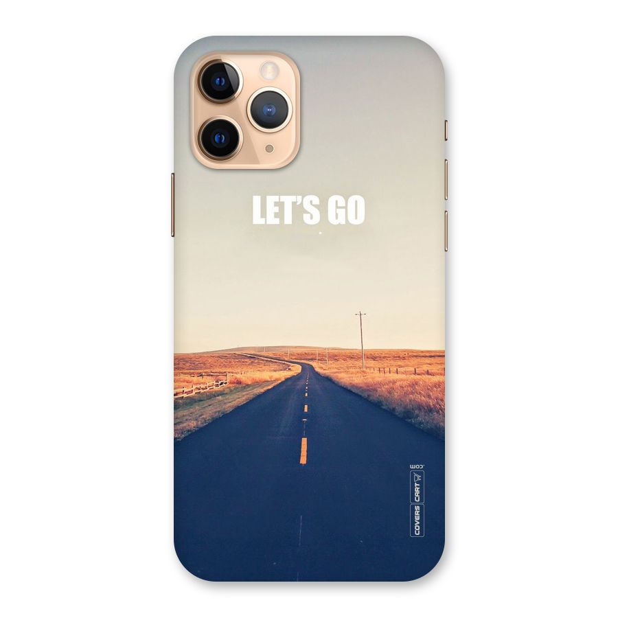 Lets Wander Back Case for iPhone 11 Pro