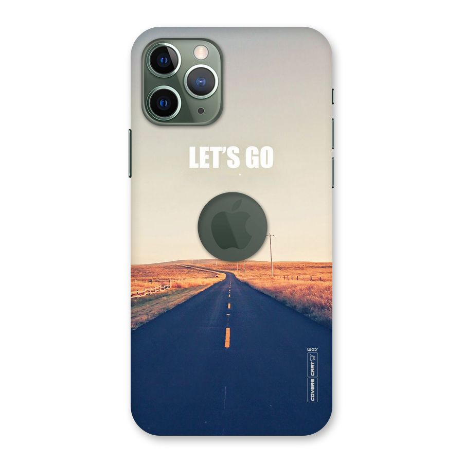 Lets Wander Back Case for iPhone 11 Pro Logo  Cut